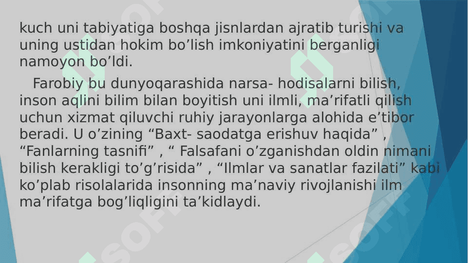 Buyuk mutafakkirlar merosi va xalq pedagogikasi Beruniy, Farobiy, Ibn Sino, Alisher Navoyi, Mirzo Ulug’bek va h.k. 5