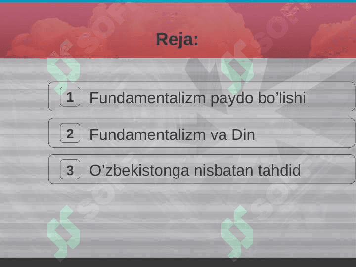 Diniy fundamentalism, ekstremizm, radikalizm va terrorizmning tarixi va yo’nalishlari 2