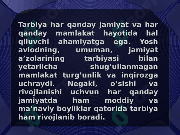 Tarbiya o’qitish metodikasi va uning xususiyatlari 4