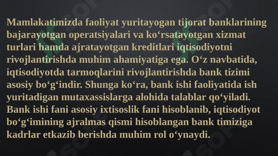 Tijorat banklarini tugatish 2