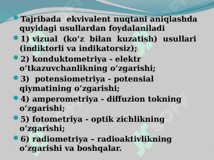 TITRIMETRIK ANALIZ 6