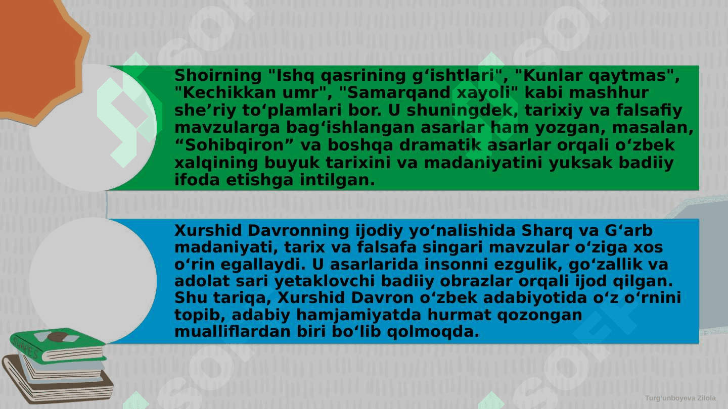 Xurshid Davron sheriyatida anana va novatorlik 4