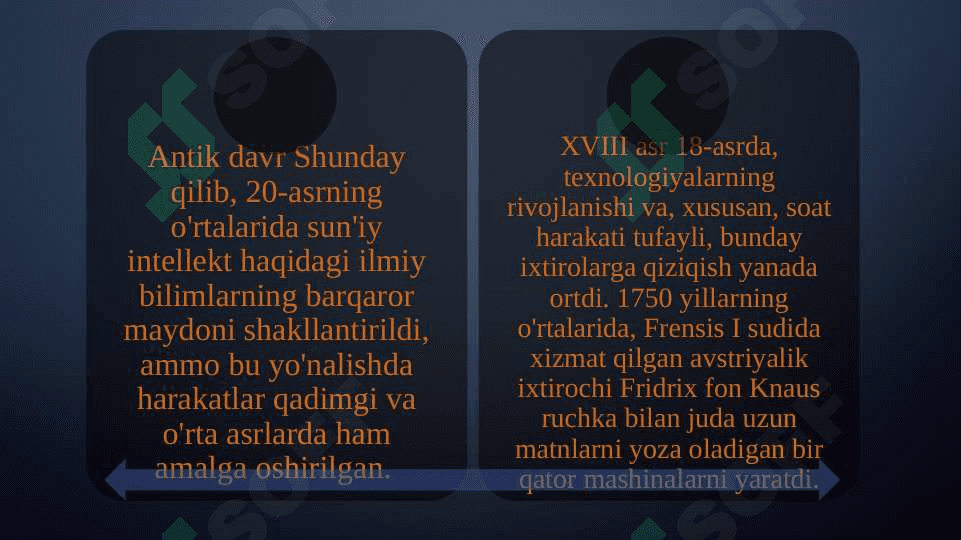 Sun’iy intellekt tizimlari 6