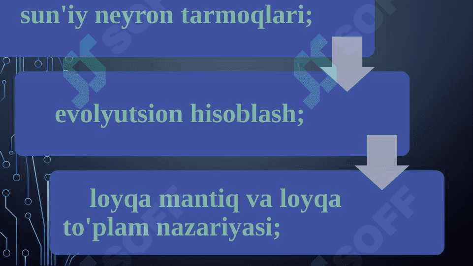Sun’iy intellekt tizimlari 8