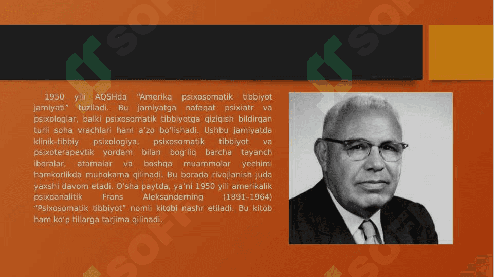 Tibbiyot psixologiyasiga oid psixologik qrashlar 4