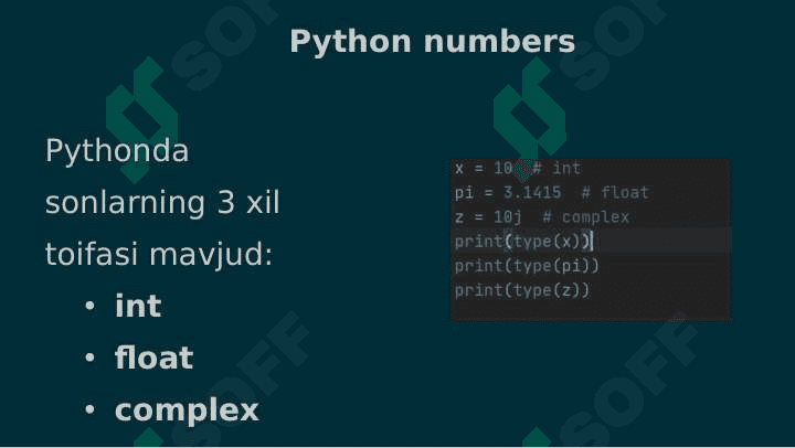 Python - Matematika va Sonlar pptx 2