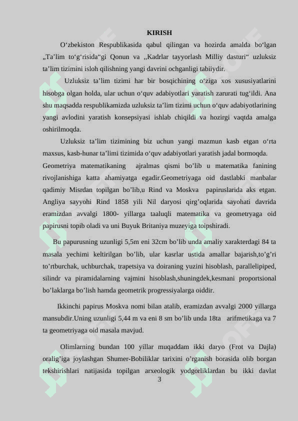 Asosiy geometrik tushunchalar 3