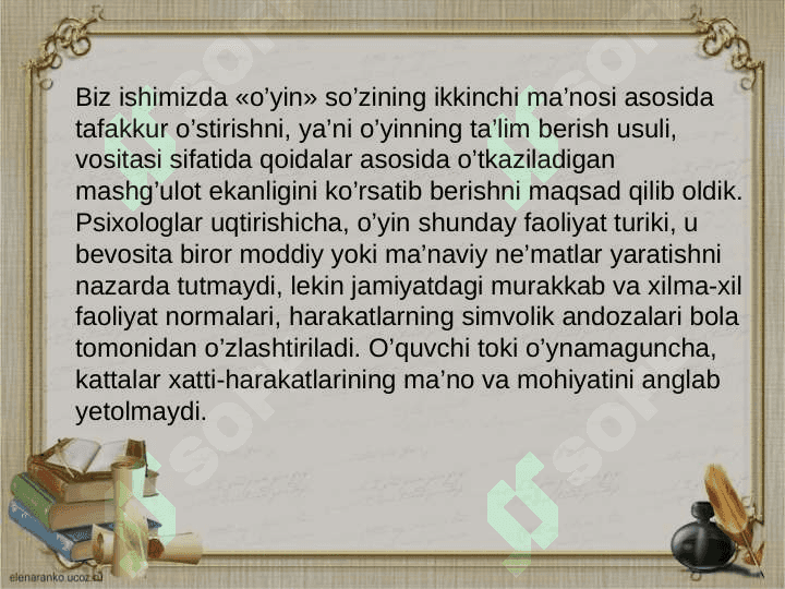 MODULLI DARSLAR TASHKIL QILISHNING ILMIY-METODIK ASOSLARI 3