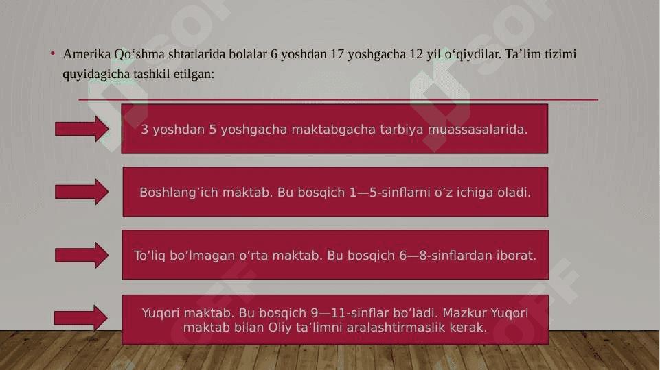 Rivojlangan xorijiy mamlakatlarda ta’lim tizimi 2