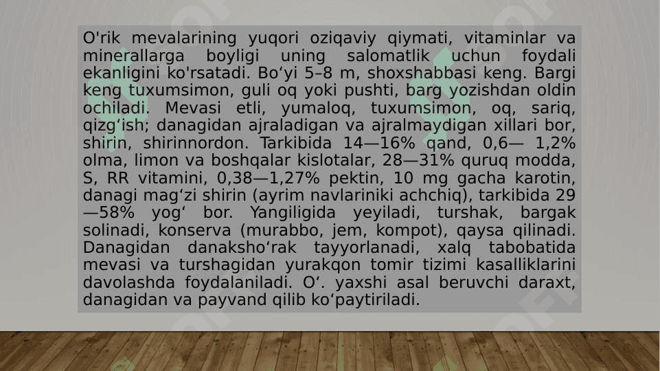 Oʻrik sharbati tayyorlash 4