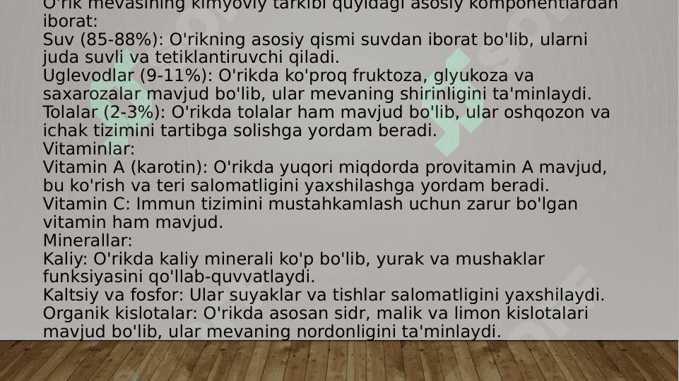 Oʻrik sharbati tayyorlash 6