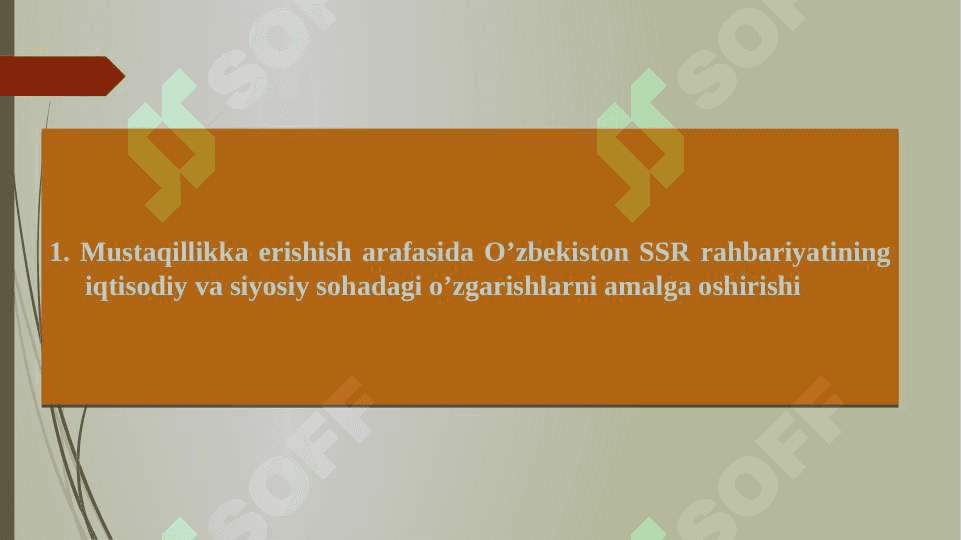 Mustaqil O’zbekiston Respublikasining tashkil topishi va uning tarixiy ahamiyati 4