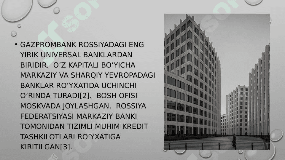 Gazprombank bilan O'zbekiston banklari aloqasi 3