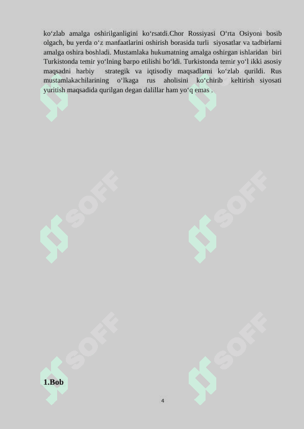 Rossiya imperiyasining Turkistondagi ko‘chiruvchilik siyosati. 4
