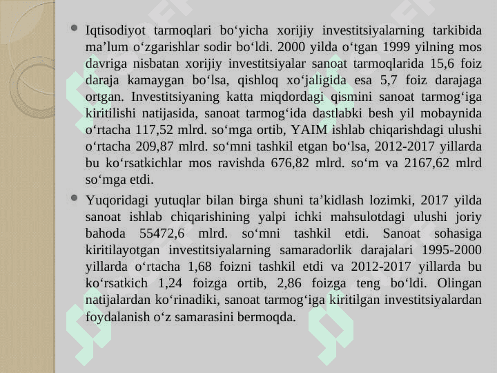 IJTIMOIY  INFRATUZILMA  VA  UZOQ MUDDATLI  IQTISODIY  KO‘RSATKICHLAR pptx 4