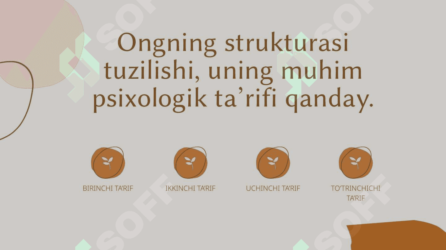 ONG VA ONGSIZLIK 3