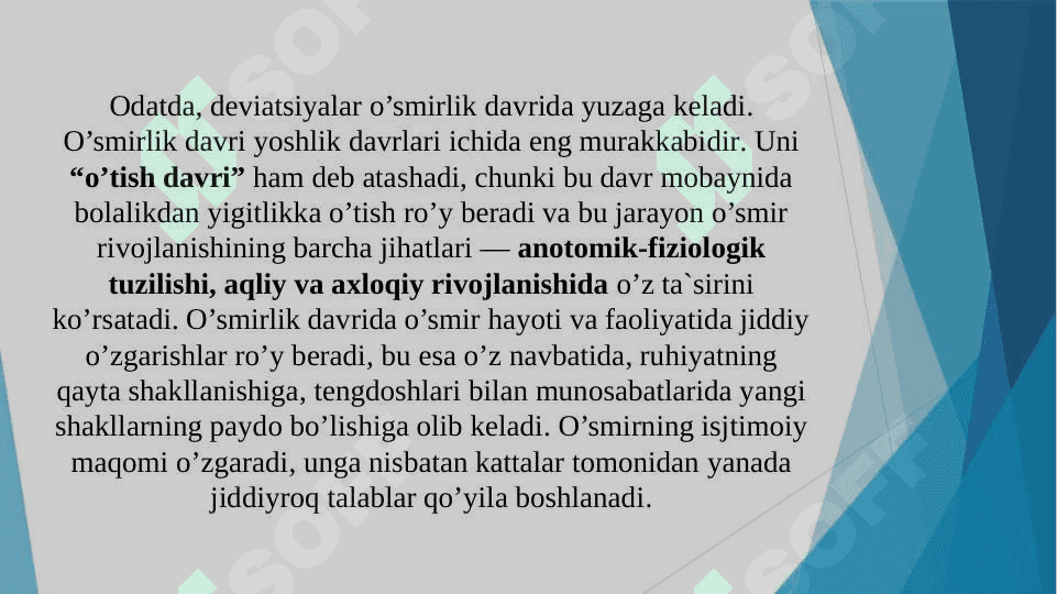 Deviant xulq-ijtimoiy pedagogik muammo sifatida. Deviatsiya va uning turlari (TAQDIMOT) 4