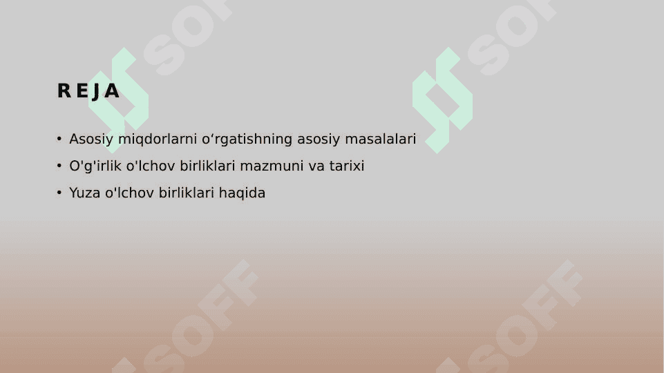 Boshlang‘ich sinflarda asosiy  miqdorlarni o‘rgatish 2