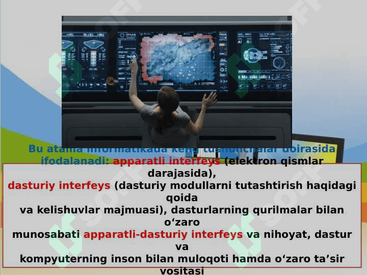 foydalanuvchi interfeysi turlari 4