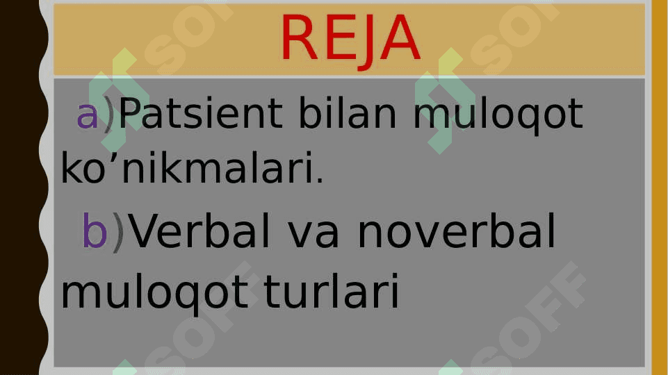 Patsient bilan muloqot ko‘nikmalari 2