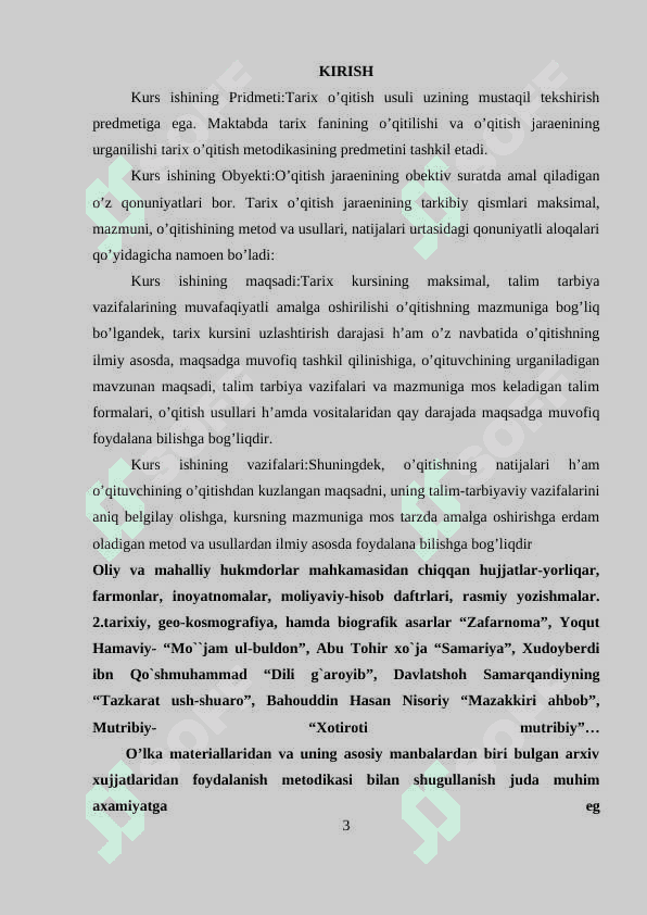 Tarix o’qitishda arxiv materiallaridan foydalanish. 3
