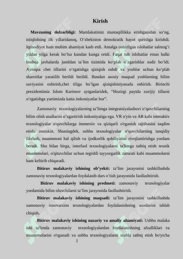 MAKTAB YOSHIDAGI BOLALARGA  INGLIZ TILINI O’QITISHDA INNOVATSION TEXNOLOGIYA VA METODLARDAN FOYDALANISH 4