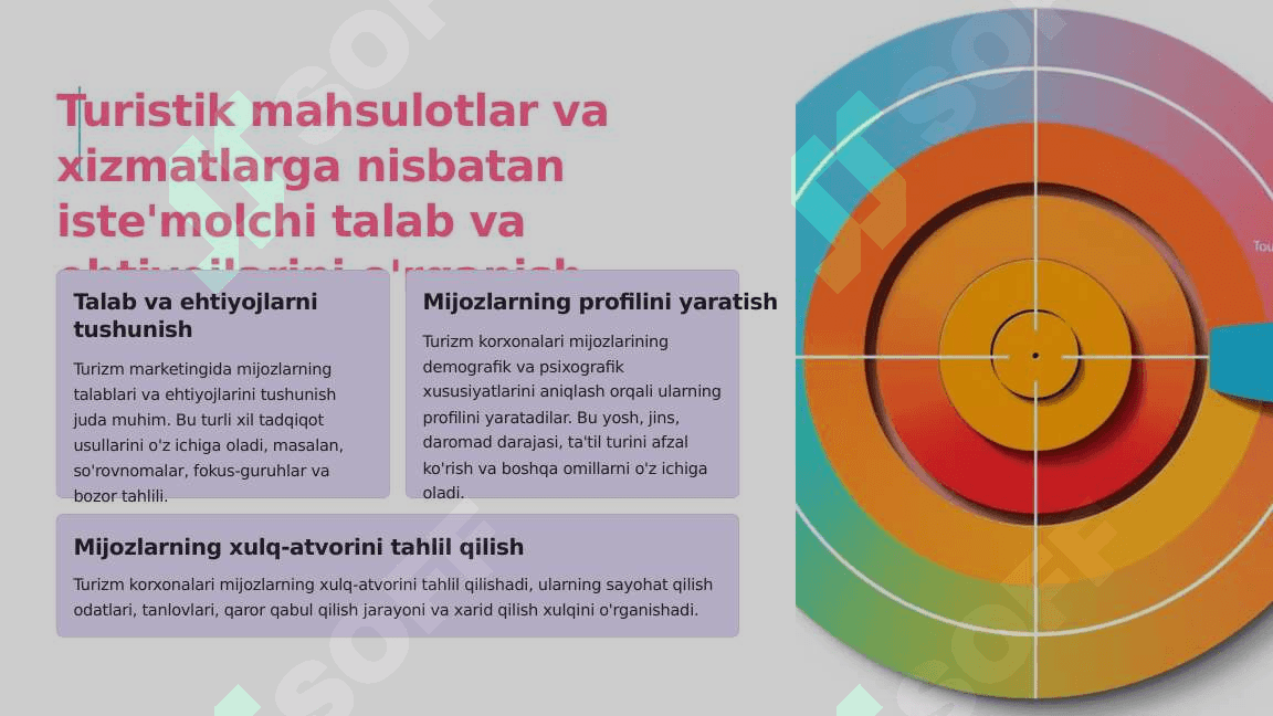 Turizm sohasi va marketing tamoyillari 4