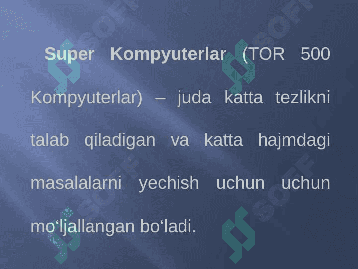 Kompyuterning texnik ta'minoti 6
