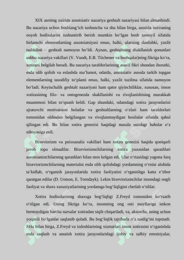 XOTIRA JARAYONLARI VA TURLARI 7