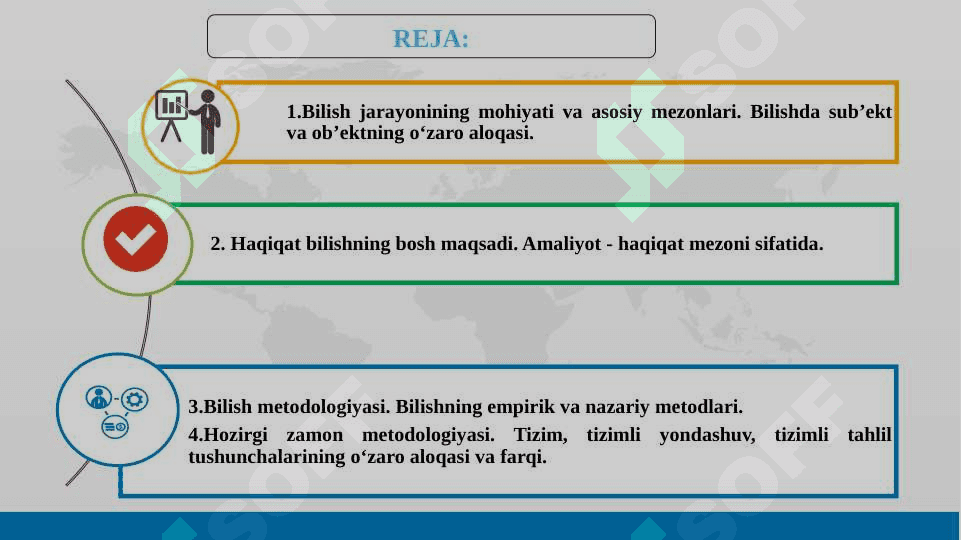 Bilish falsafasi (gnoseologiya) 2