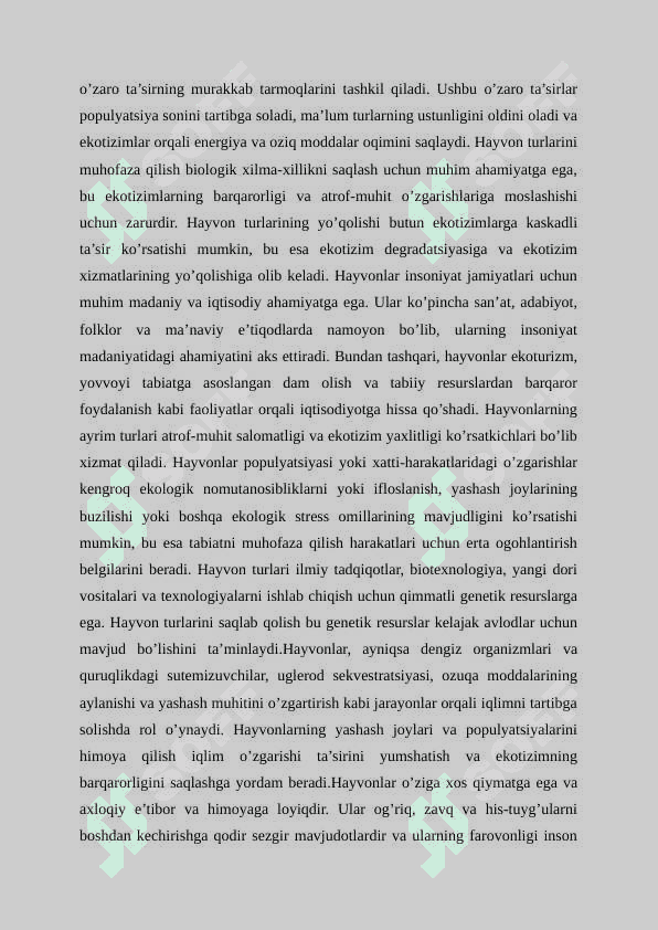 FAUNA OLAMI 8