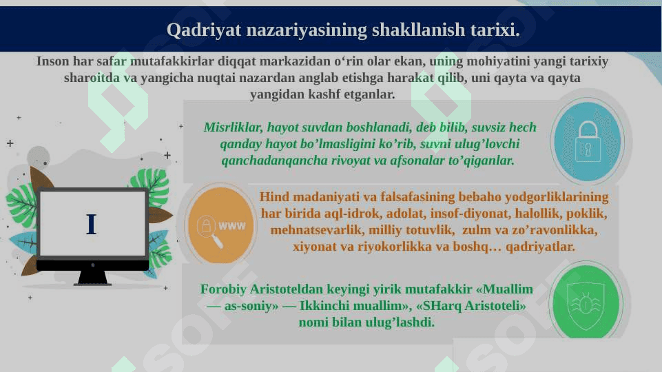Qadriyatlar falsafasi (aksiologyia) 5