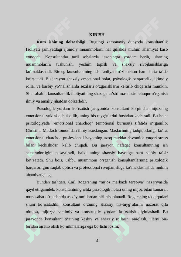 Kasbiy faoliyatning konsultant shaxsiga ta’siri 3