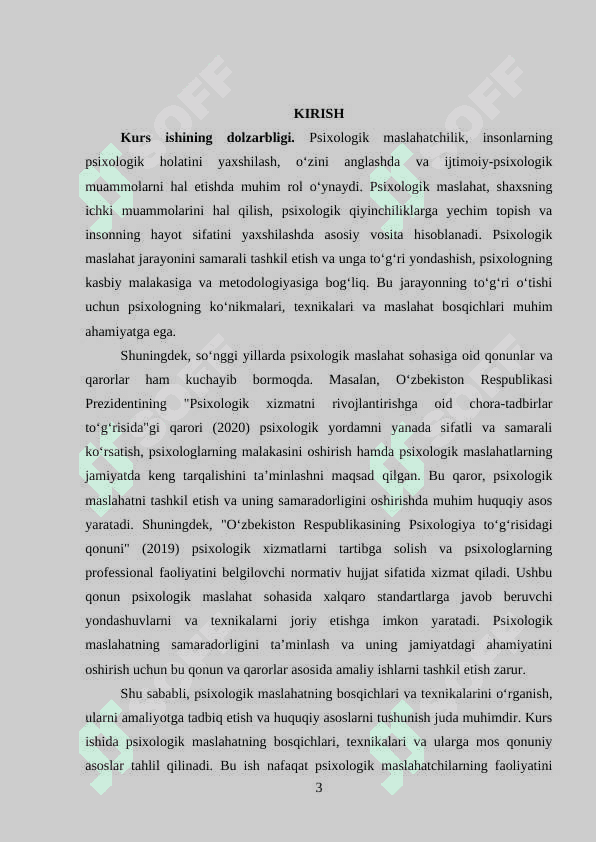 Psixologik maslaxat bosqichlari va texnikalari 3