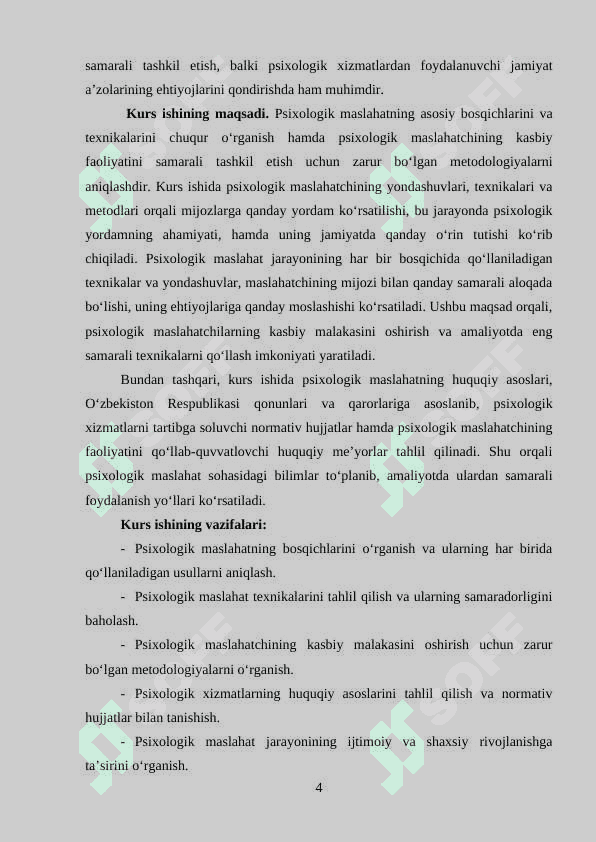 Psixologik maslaxat bosqichlari va texnikalari 4