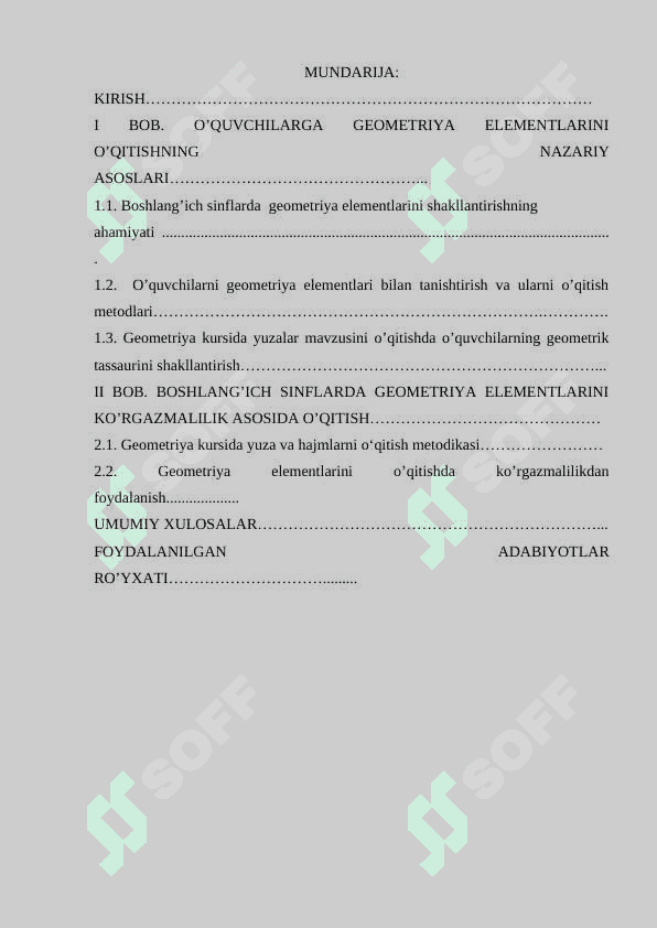 GEOMETRIYA KURSIDA YUZA TUSHUNCHASINI KIRITISH METODIKASI 6