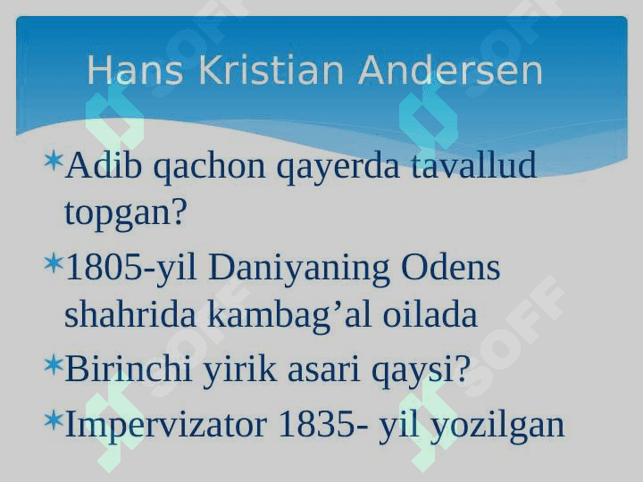 Hans Kristian Andersen 6
