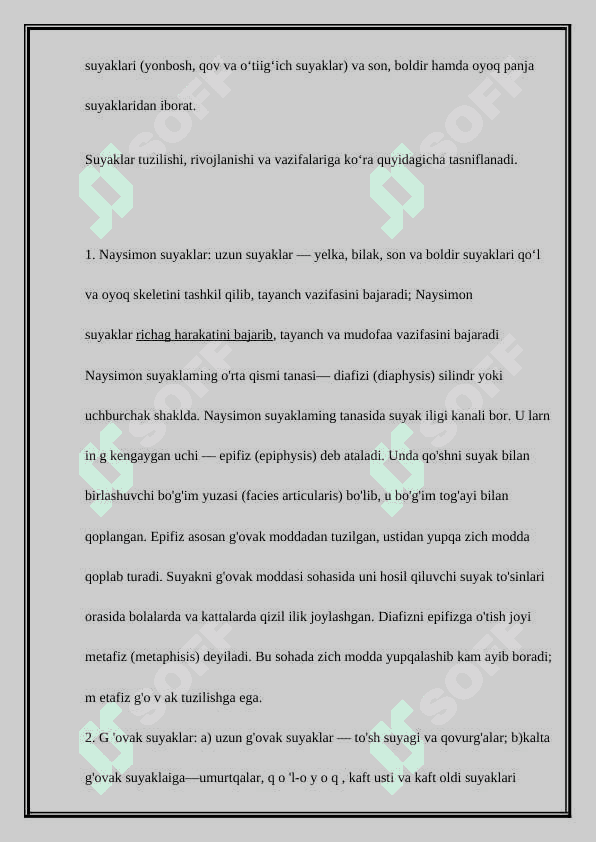 SUYAK TO’QIMASINING MEXANIK XOSSALARI 5