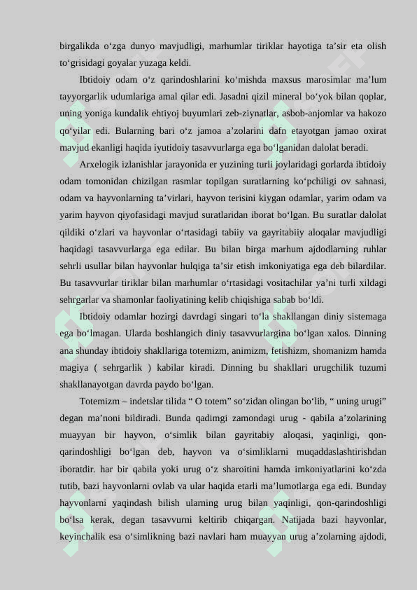 Dinning tarixiy shakllari va mohiyati. Milliy davlat dinlari va ularning xususiyatlari 3