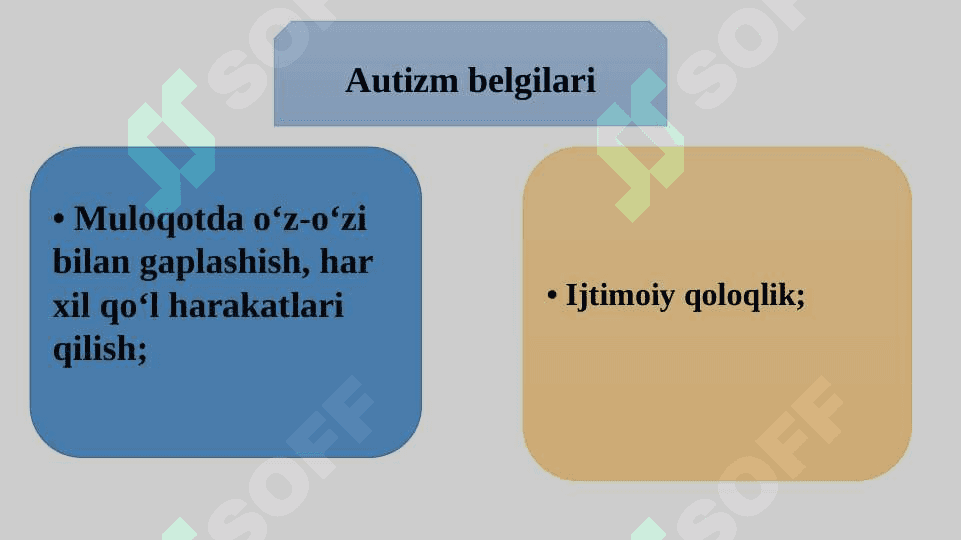 O’QUVCHILAR VA SINFDAGI XILMA-XILLIK 8