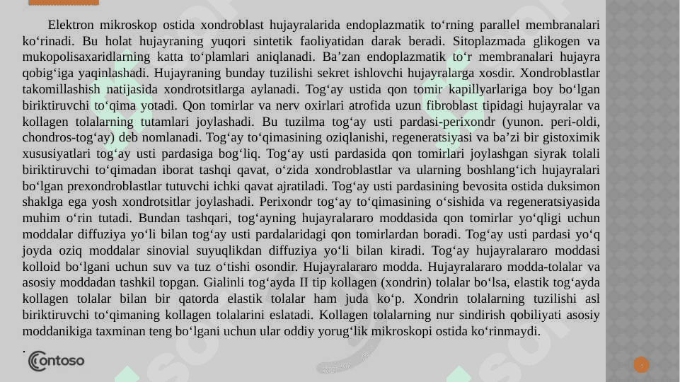 Tog‘ay  va suyak  to‘qimalari 4