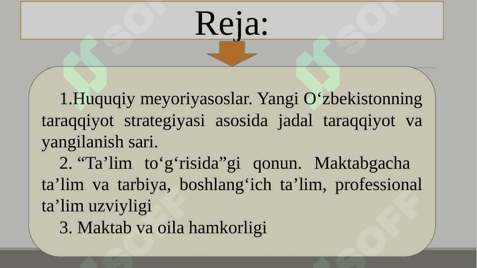 Umumiy o‘rta va o‘rta maxsus ta’lim, ta’limning tayanch bosqichi sifatida 2
