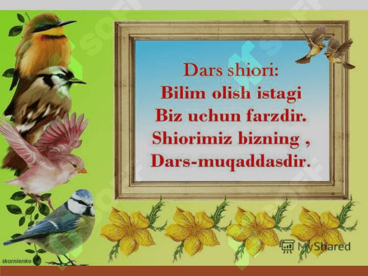 unli tovushlar 2