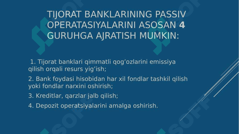 Tijorat banklarining operatsiyalari 3