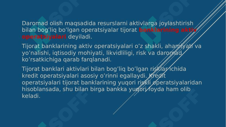 Tijorat banklarining operatsiyalari 4
