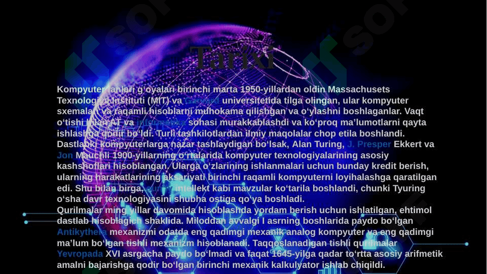 Axborot texnologiyalari mening hayotimda 2
