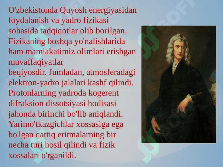 FIZIKA FANINING RIVOJLANISHIGA HISSA QO’SHGAN OLIMLAR 4