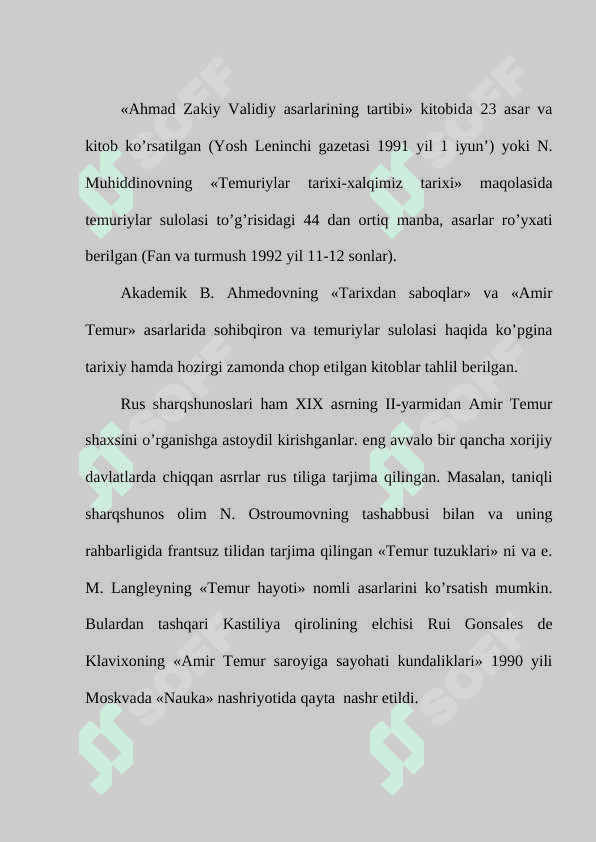Amir Temurning jahon tarixida tutgan o’rni va roli 7