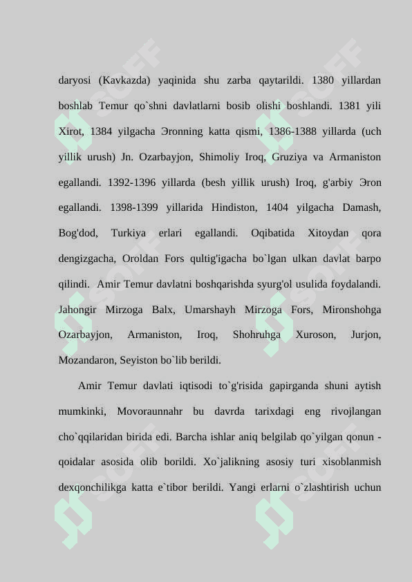 Amir Temur va Temuriylar davri tarixiy geografiyasi 4