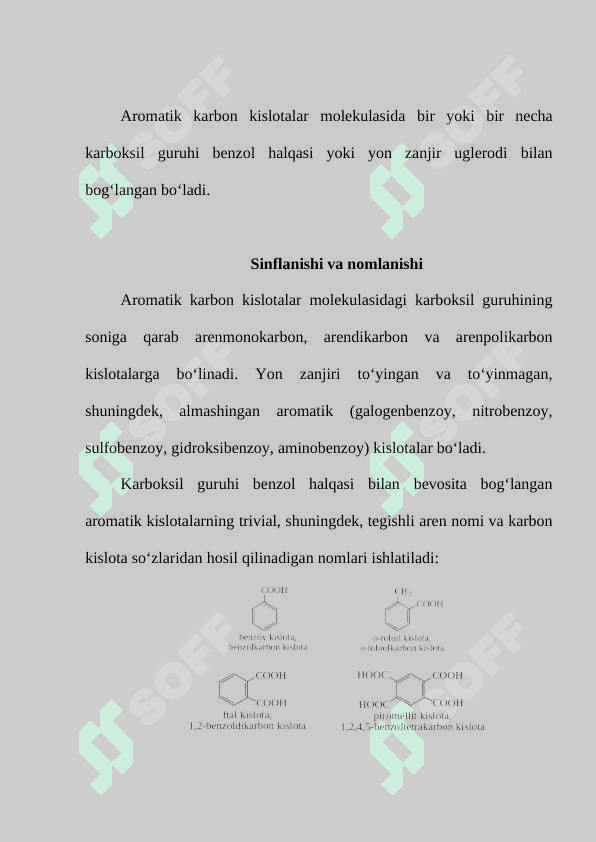AROMATIK KARBON KISLOTALAR 3